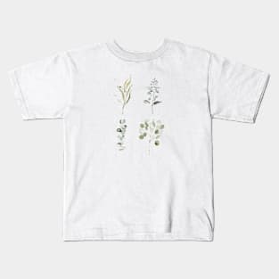 Eucalyptus Pieces Kids T-Shirt